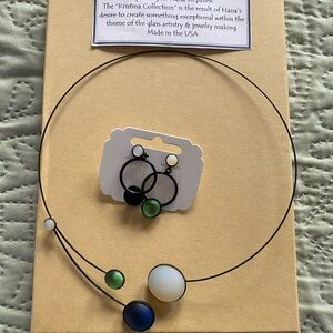 Kristina Collection necklace and earrings